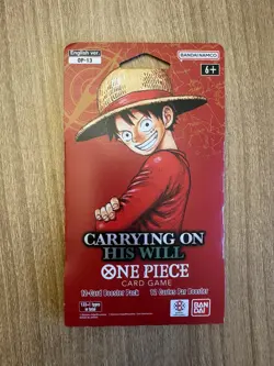 One Piece Carrying On His Will OP-13 English Lot of 13 Sleeved Blister Packs - Image 2