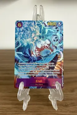 One Piece TCG - Enel, OP15-118, Alt Art, SEC - Adventure on Kami's Island NM/M - Image 2