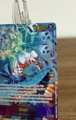 One Piece TCG - Enel, OP15-118, Alt Art, SEC - Adventure on Kami's Island NM/M - Image 3