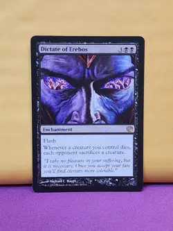 1x Dictate of Erebos, LP (see photos), JOU, Magic: the Gathering, MtG - Image 1
