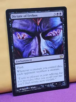 1x Dictate of Erebos, LP (see photos), JOU, Magic: the Gathering, MtG - Image 3
