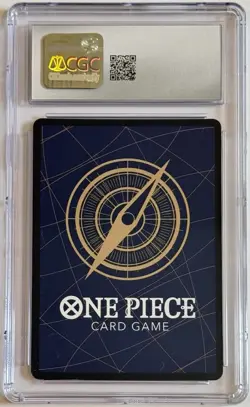 2025 One Piece Nami OP11-054 Alternate Art Fist Divine Speed CGC 10 Japanese - Image 2