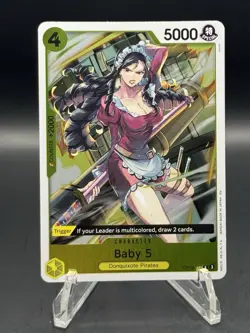 Baby 5 (112) OP12-112 Legacy of the Master Foil NM One Piece - Image 1