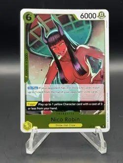 Nico Robin (107) OP09-107 Rare Emperors in the New World One Piece Foil NM - Image 1