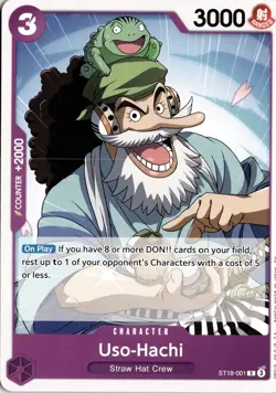 Uso-Hachi (Reprint) C Premium Booster -The Best- Vol. 2 ST18-001 One Piece TCG - Image 1