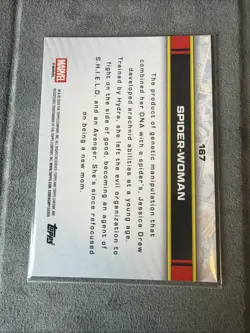 2026 Topps Chrome Marvel Spider Woman Spider-web Refractor #25/62 - Image 2