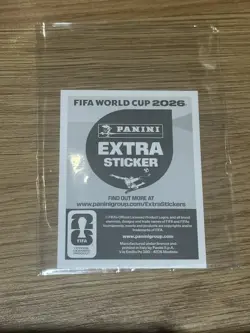 Gold Panini FIFA World Cup 2026 Extra Sticker Mohamed Salah Egypt - Image 2