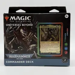 Magic The Gathering Universe Beyond Warhammer 40K Commander Deck Tyranid Swarm - Image 1
