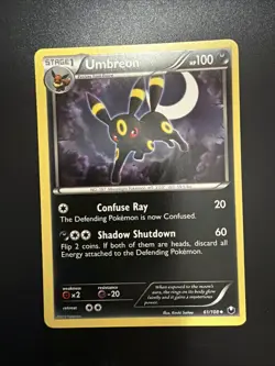 Umbreon 61/108 Dark Explorers Regular NM - Image 2