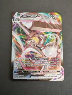Pokemon Card Melmetal VMAX 048/078 Full Art Pokemon GO Near Mint - Image 1