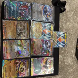 9 x Mixed Ex Pokemon Cards Bundle Job Lot Holo Rare Holos - Image 1