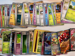 (D) Mixed Pokemon Trading Cards Game Lot Bundle Vintage EX Holo Base - Image 3
