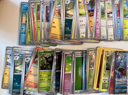 (D) Mixed Pokemon Trading Cards Game Lot Bundle Vintage EX Holo Base - Image 4