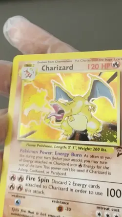 Pokemon Charizard 2nd Edition Holo Card 4/130 Wizards Base Set 99-00 - Near MINT - Image 2