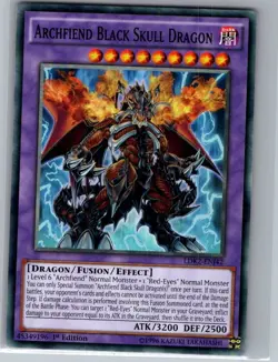Archfiend Black Skull Dragon LDK2-ENJ42 Legendary Decks II - Yu Gi Oh Card - NM - Image 1