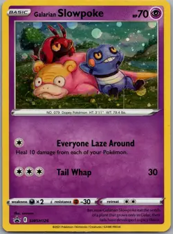 Galarian Slowpoke - Holo Promo SWSH: Sword & Shield Promo Cards SWSH126 NM - Image 1
