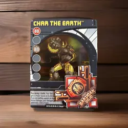 Bakugan New Vestroia Char The Earth 🔵 Blue Ability Card 33/48i Vandarus - Image 1
