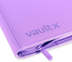 12 Pocket Zip Binder, 480 Cards, Exo-Tec Material, 20 Side-Loading Pages (Purple 711181350401 - Image 4