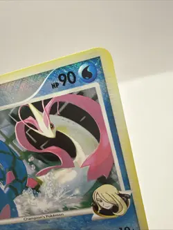 Milotic C 35/147 Supreme Victors Crosshatch Pokemon League Promo Card - Image 3