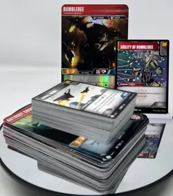 WotC Transformers TCG Wave 1 Near-Complete Set: 81 Battle Cards & 36 Characters - Image 1