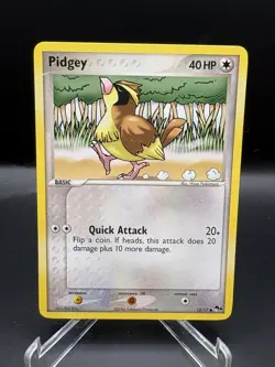 Pokemon (Non-Holo) PIDGEY Card POP SERIES-4 Set#12/17 Organized Play Promo - Image 1