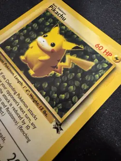 1999 Pokemon TCG Pikachu Ivy Card Black Star Promo, 1 LP - Image 3