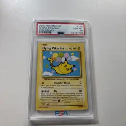 FLYING PIKACHU Pokemon PSA 10 POKEMON TCG CARD Evolutions 2016 Pokemon XY GEM MT - Image 1