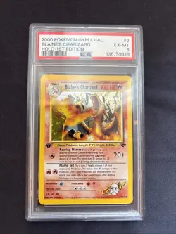 Pokemon TCG Blaine's Charizard Gym Challenge Holo Card 2/132 1st Edition Rare - Image 1
