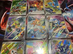 Pokemon 2026 First Partner Illustration Collection Series 1 Set (9 Cards) - Image 3