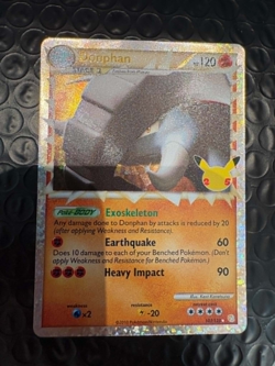 Pokemon - Donphan Prime - 107/123 - Celebrations 25th - Classic Collection Card - Image 2