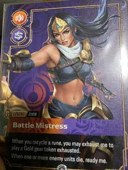 Riftbound League of Legends METAL Card – Sivir - Prize Wall Exclusive - Image 3