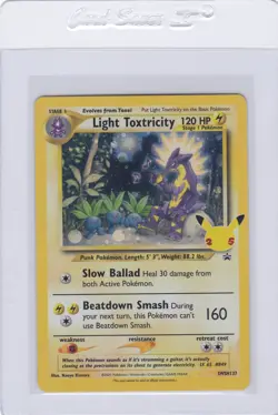 Light Toxtricity - Holo Promo SWSH: Sword & Shield Promo Cards SWSH137 NM - Image 1