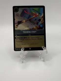 Training Staff Item Card 204/204 Cold Foil Common Archazias Island - Image 1