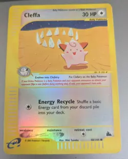 Cleffa 48/144 Reverse Holo Skyridge LP/Near Mint Pokemon Single Card - Image 1
