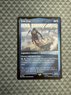 MTG Evie Frye #0192 Foil Etched Rare Universes Beyond: Assassin’s Creed (ACR) - Image 1