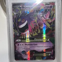 M Gengar EX 35/119 PSA 8 Phantom Forces Pokemon Card Game - Image 3