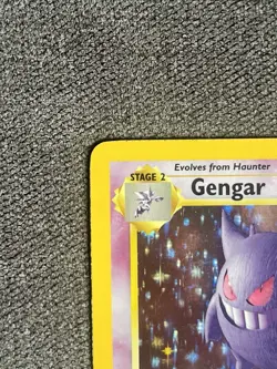 Pokemon Gengar Fossil Holo Rare Card 5/62 Unlimited LP WOTC 1999 - Image 3