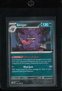 Gengar EB Games | Perfect Order Promo Trading Card | Near Mint 2x Swirls - Image 1