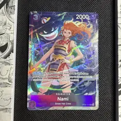 OP09-070 Nami Alt Art gengar nami Vol.4 One Piece TCG English Card - Image 2
