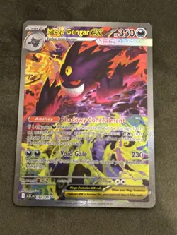 Mega Gengar Ex Sir 284/217 Ascended Heros Pokemon Card Mint Condition Full Art - Image 2