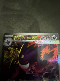 Mega Gengar Ex Sir 284/217 Ascended Heros Pokemon Card Mint Condition Full Art - Image 3