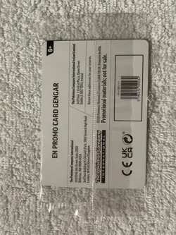 Gengar - 050/088 - EB Games Stamp - Pokemon Card - SEALED - Image 2