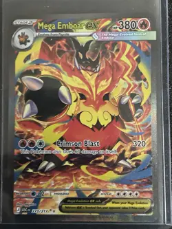 Pokemon TCG Mega Emboar Ex 273/217 Special Illustration Rare - Ascended Heroes - Image 1