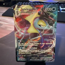 Pokemon TCG Inteleon VMAX 50/192 Rebel Clash NM - Image 1