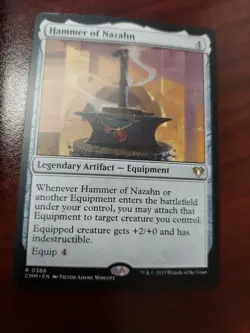 Hammer of Nazahn Commander Masters Regular - Image 1