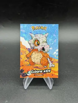 Pokemon Cubone Cracked Ice Holo 2024 Crystal Card Collection Peru US Seller - Image 1