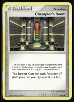 Champion's Room 135/147 Uncommon Supreme Victors Pokemon Lightly Played - Image 1