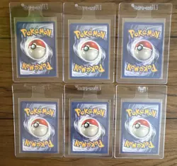 Pokemon Fossil Jungle Team Rocket Dragonite Vaporeon Ditto First Edition Dark - Image 2