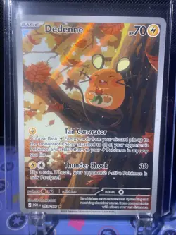 Pokemon Dedenne 093/088 IR From Perfect Order. NM - Image 1