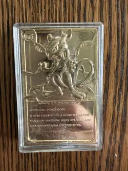 1999 Pokemon MewTwo Burger King #150 Promo Limited Edition - Image 2